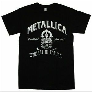 METALLICA- WHISKEY IN THE JAR GRAPHIC TSHIRT
